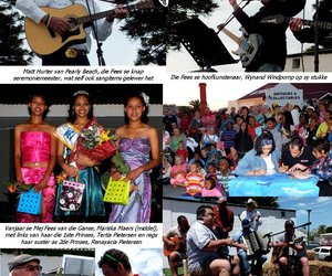 Straatfees en Kersliggies Collage